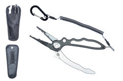 Captain 7506 Alüminyum Halka Açıcı İp Kesici Kılıflı Kendinden Kilitli 19cm Pense