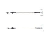 Balzer 13936 Silikon Yemler İçin Çelik Telli Rigs 2'li Paket