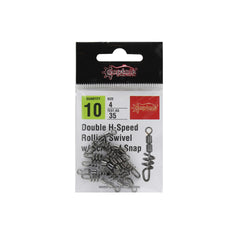 Captain 5003 Double H-Speed Screved Fırdöndü Black Nikel 10lu Paket