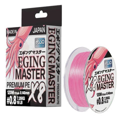 Asso 8X Eging Master PE 8 Örgü İp Misina 120mt Pink