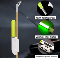 Captain 7111 Pilli ve Aparatlı Fosfor 2li SET 4.5x39mm