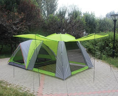 Captain Kamp Çadırı 7308 3 Mevsim İki Bölmeli Çift Tenteli Kolay Kurulan 4 Kişilik 480X210Xh160xh185cm