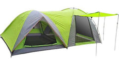 Captain Kamp Çadırı 7308 3 Mevsim İki Bölmeli Çift Tenteli Kolay Kurulan 4 Kişilik 480X210Xh160xh185cm