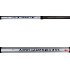 Captain 1374 Acrab Light 2 Parça Spin Kamış 7-21gr Atar