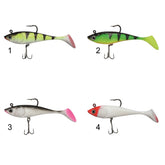 Captain 3543 Crazy Zander Uv Paint 10cm Turna Silikonu Suni Balık