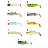 Captain 3569 Style Soft 8cm Levrek Silikonu 5li Paket Suni Yem