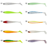 Captain 3587 Dagi Duck Shad 9cm 7gr Levrek Silikonu 5li Paket Suni Yem