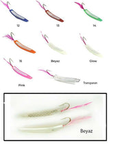 Captain 3625 Feather Jig 5cm Silikon Suni Yem 2li Paket