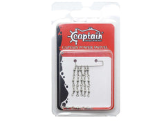 Captain 5100 3 Zincir Fırdöndü 5li Paket Nikel