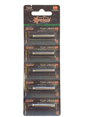 Captain 7114 Fosfor ve Şamandra İçin Şarj Olan PİL 5li Paket