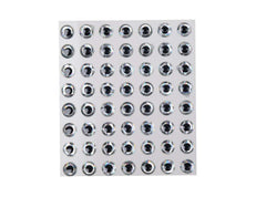 Captain 7633 Göz 8mm Naturel Silikon Damla Göz 49lu Paket