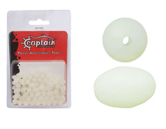Captain Glow Boncuk Oval Çapari ve Takım Boncuğu 100lü Paket