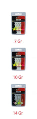 Captain Jig Head Bastet 4lü Mix Set Kesik Kafa Jig Head