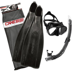 Cressi Pro Star Palet Maske Şnorkel Seti