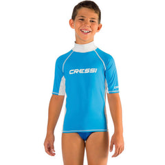 Cressi Rash Guard Junior Boy Kısa Kollu T-Shirt