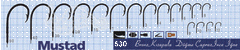 Mustad Olta İğnesi 530 25li