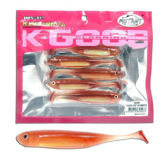 Mutant 3538 Twost Tail Flash 9cm Levrek Silikonu 5li Paket Suni Yem