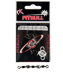 Pitbull 5105 3 Zincir Fırdöndü 5li Paket Black Nikel