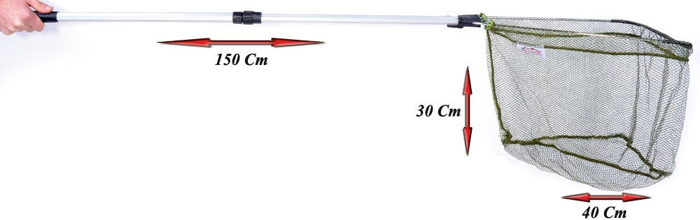 Captain 6700 Kepçe 2 Parça 150cm Teleskopik Kepçe 40x30cm Tor