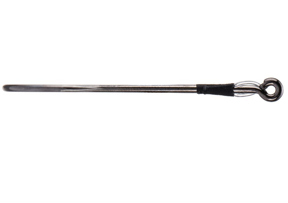 Hayabusa FPP Straight Delikli Lüfer İğnesi Black Nikel