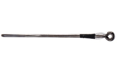 Hayabusa FPP Straight Delikli Lüfer İğnesi Black Nikel