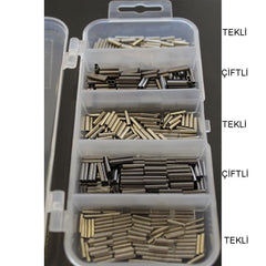 Captain Çelik Tel Sıkıştırma Burcu Size:S Tekli-Double Mix 300'lü Kutu