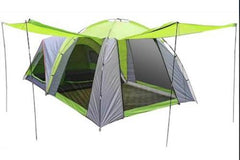 Captain Kamp Çadırı 7308 3 Mevsim İki Bölmeli Çift Tenteli Kolay Kurulan 4 Kişilik 480X210Xh160xh185cm
