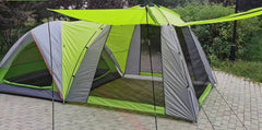 Captain Kamp Çadırı 7308 3 Mevsim İki Bölmeli Çift Tenteli Kolay Kurulan 4 Kişilik 480X210Xh160xh185cm