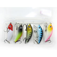 Captain 3399 Lure SET 4.5cm Floating 5li Maket Balık Seti