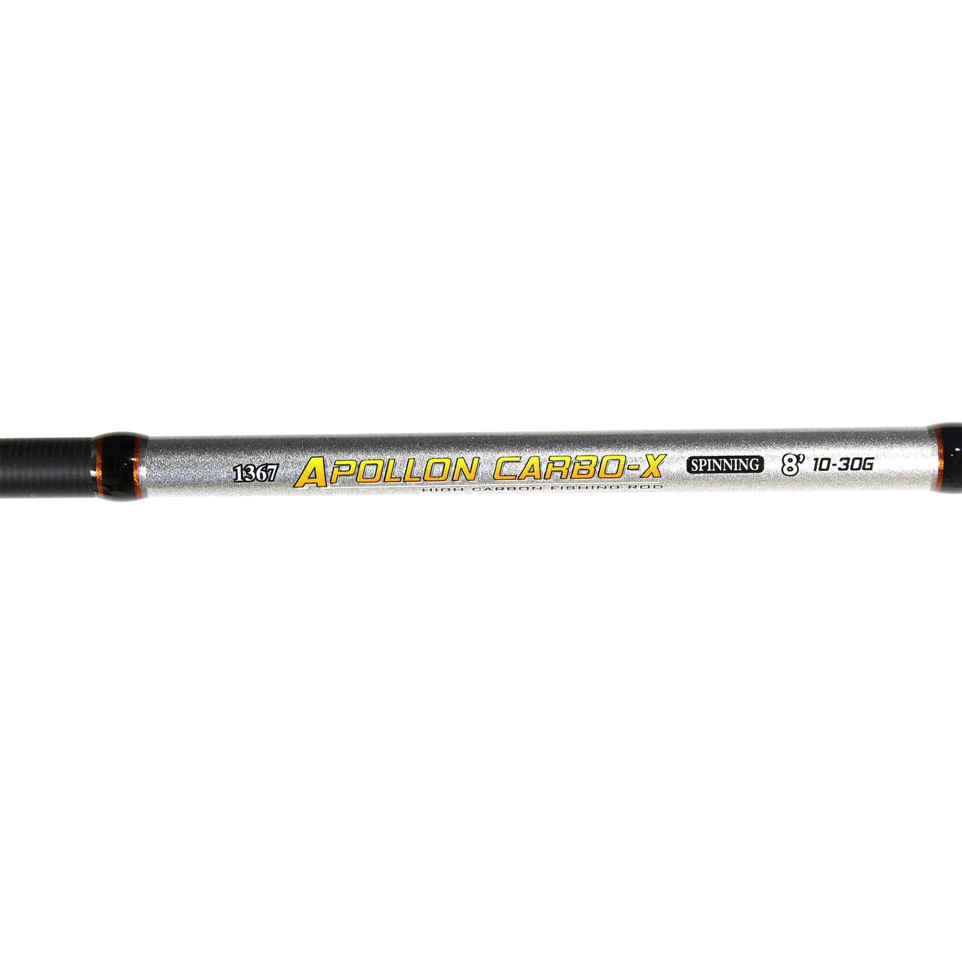 Captain 1367 Apollon Carbo-X 2 Parça Spin Kamış 10-30gr Atar