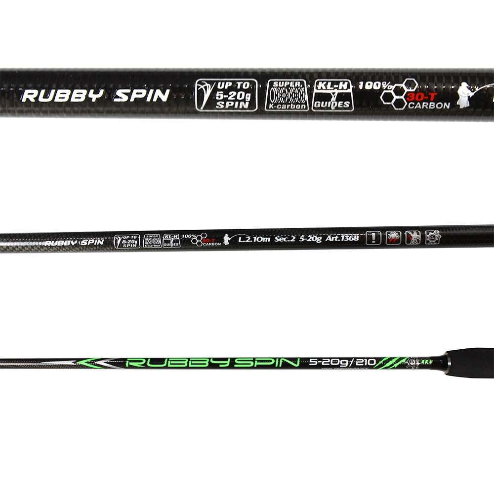 Captain 1368 Rubby 2 Parça Spin Kamış 5-20gr Atar