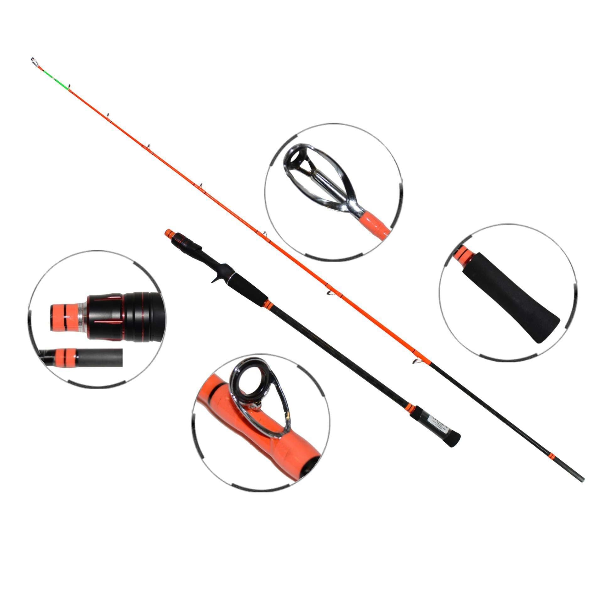 Captain 1431 Corrento Jigging 189cm 2 Parça Slow Jig Kamışı 100-250