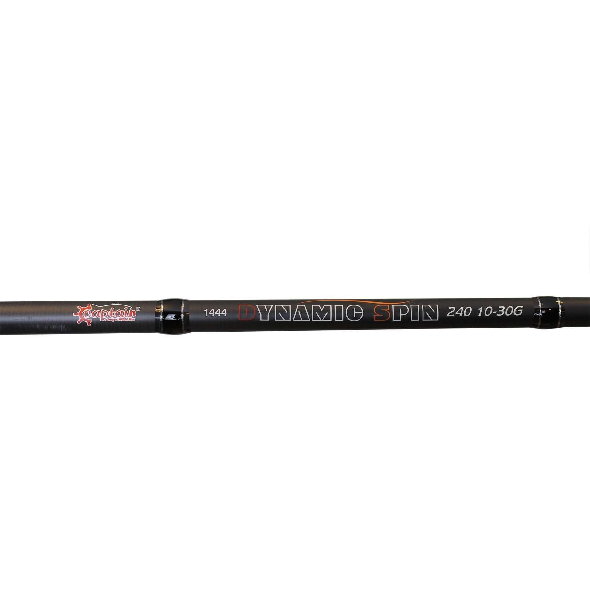 Captain 1444 Dynamic Spin 240cm 2 Parça Spin Kamış 10-30gr Atar