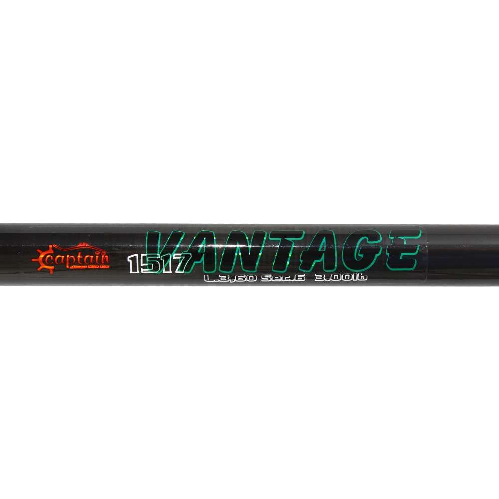Captain 1517 Vantage Tele Carp 360cm Teleskopik Sazan Kamışı 3 lbs Atar