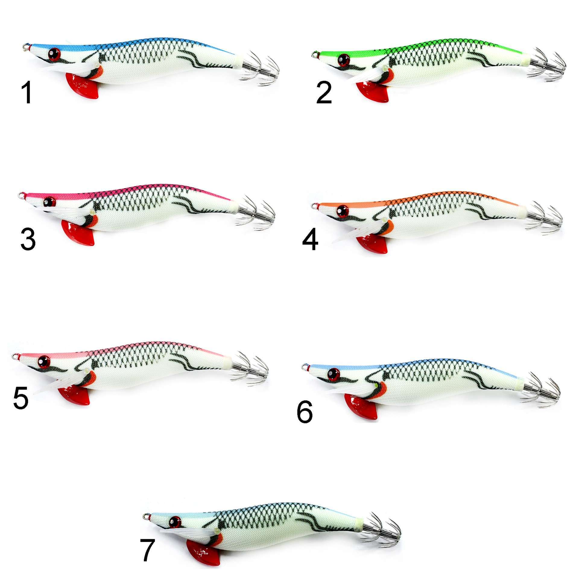 Captain 3031 Kalamar Zokası 12cm Casting Bilyeli Squid Size 35 18gr