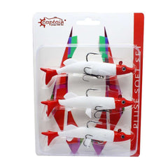 Captain 3067 Pluse Soft 12cm Turna Silikonu 3lü Set Suni Yem