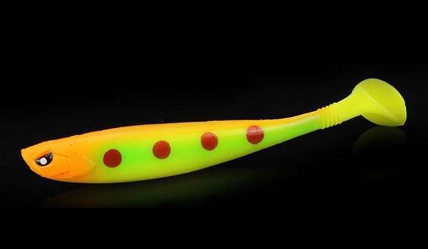 Captain 3072 Pure T-Tail Soft 12cm 5li Paket 10gr Levrek Silikonu Suni Yem