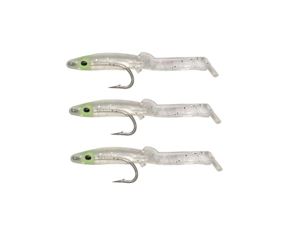 Captain 3526 Eel Fish 5cm Silikon Zargana Suni Yem 3lü Paket