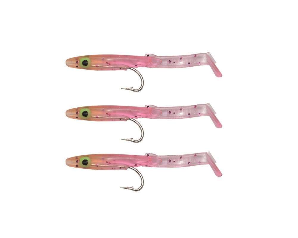 Captain 3526 Eel Fish 5cm Silikon Zargana Suni Yem 3lü Paket