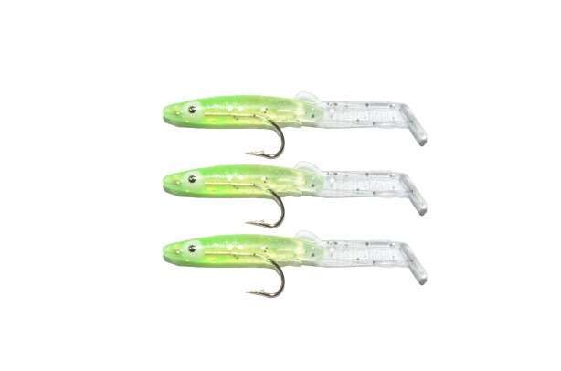 Captain 3526 Eel Fish 5cm Silikon Zargana Suni Yem 3lü Paket