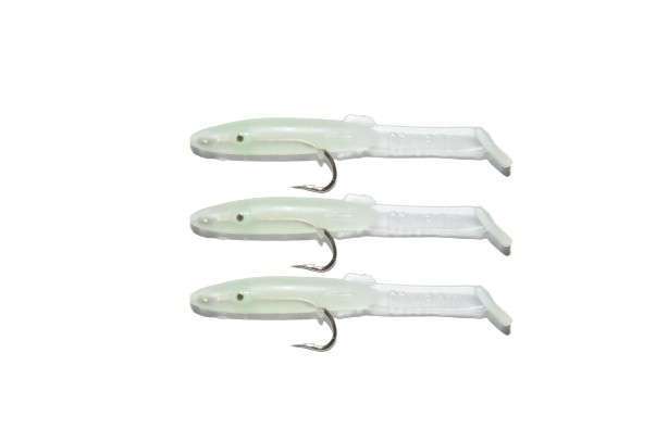 Captain 3526 Eel Fish 5cm Silikon Zargana Suni Yem 3lü Paket