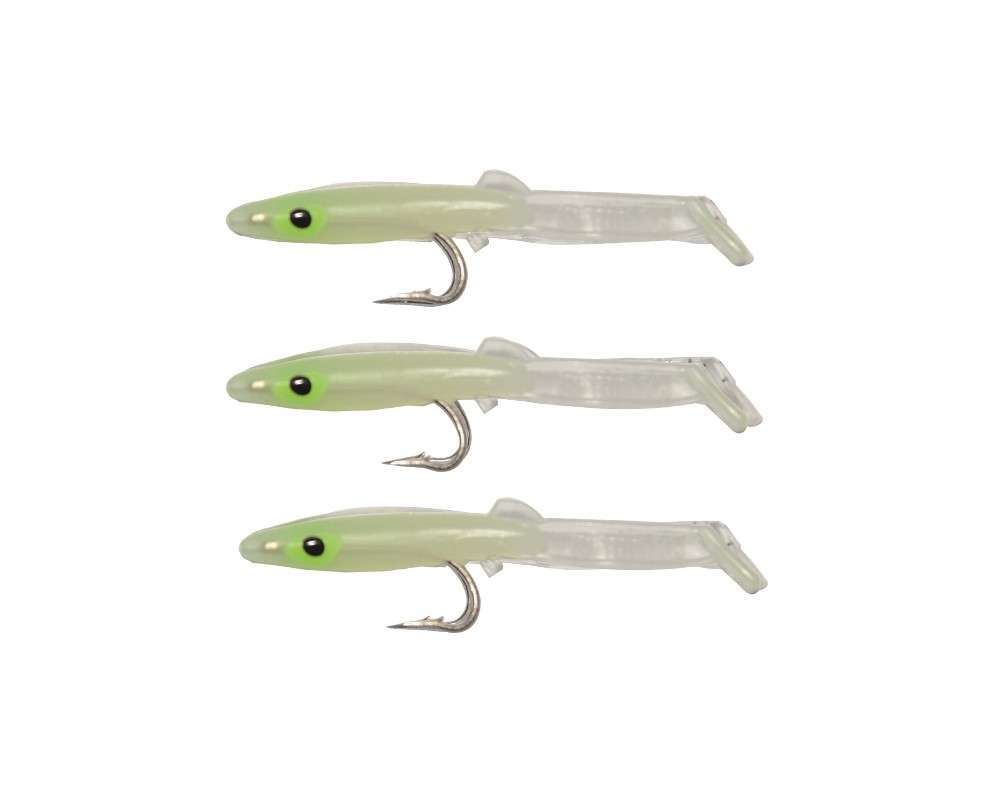 Captain 3526 Eel Fish 5cm Silikon Zargana Suni Yem 3lü Paket
