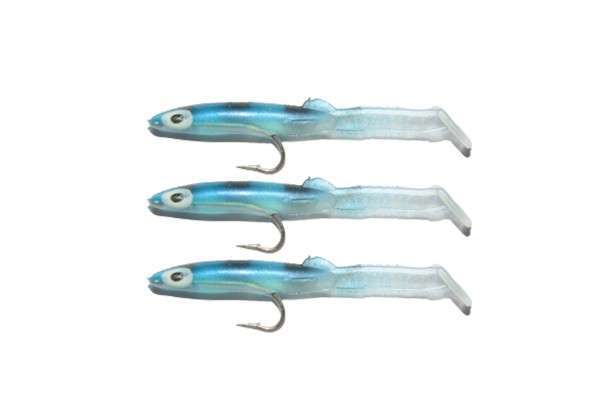 Captain 3526 Eel Fish 5cm Silikon Zargana Suni Yem 3lü Paket
