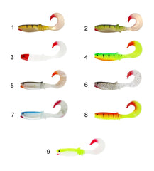 Captain 3571 Taifun Soft 10cm Levrek Silikonu 5li Paket Suni Yem