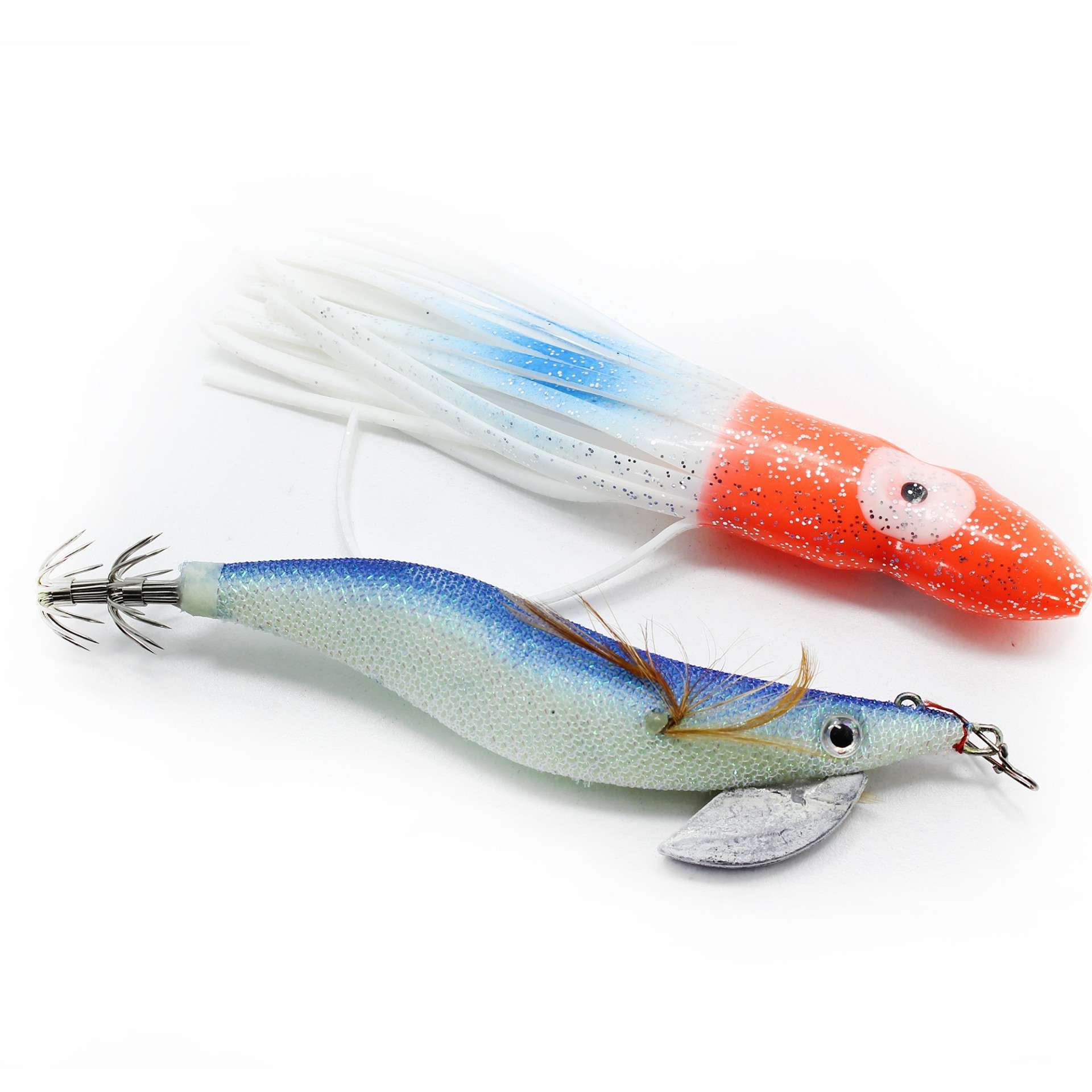 Captain 3581 Kalamar Zokası 11cm Oktopus Squid Size 35