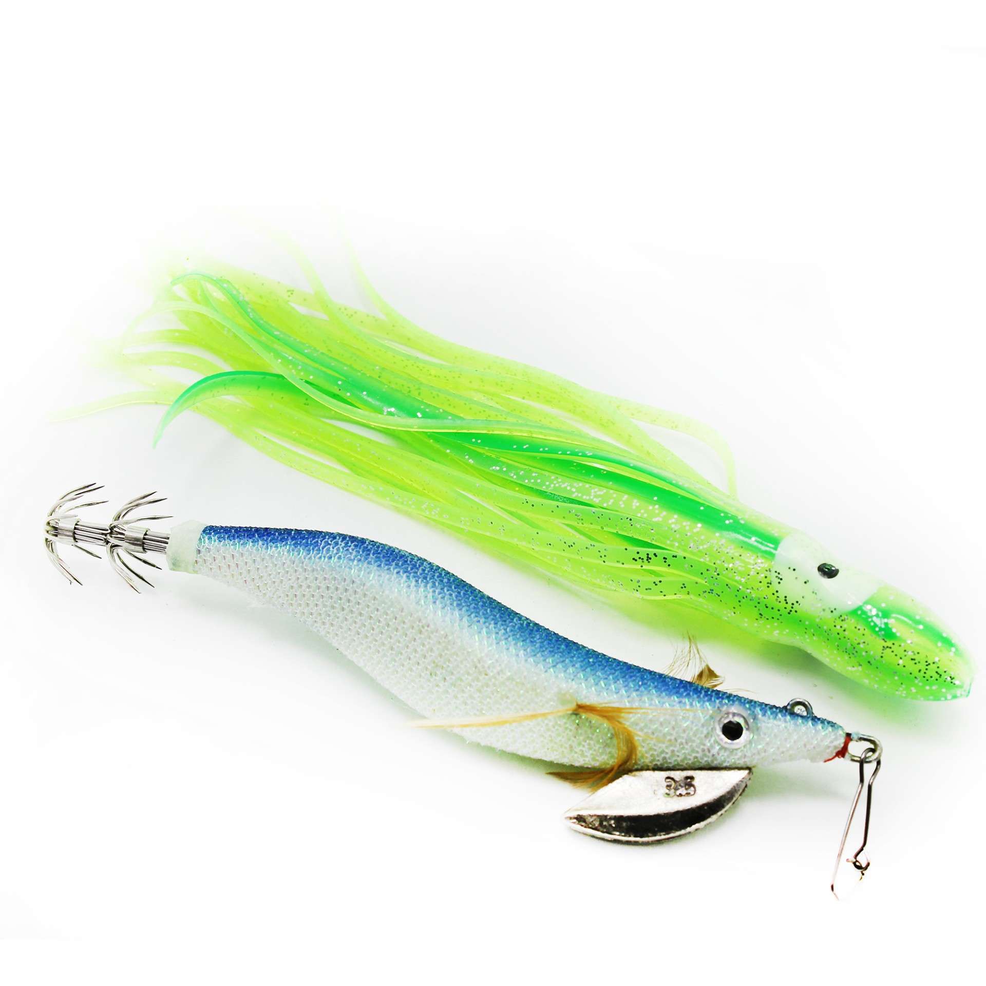 Captain 3581 Kalamar Zokası 11cm Oktopus Squid Size 35