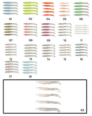 Captain 3597 Elegant 75cm Silikon Zargana 5li Paket Suni Yem