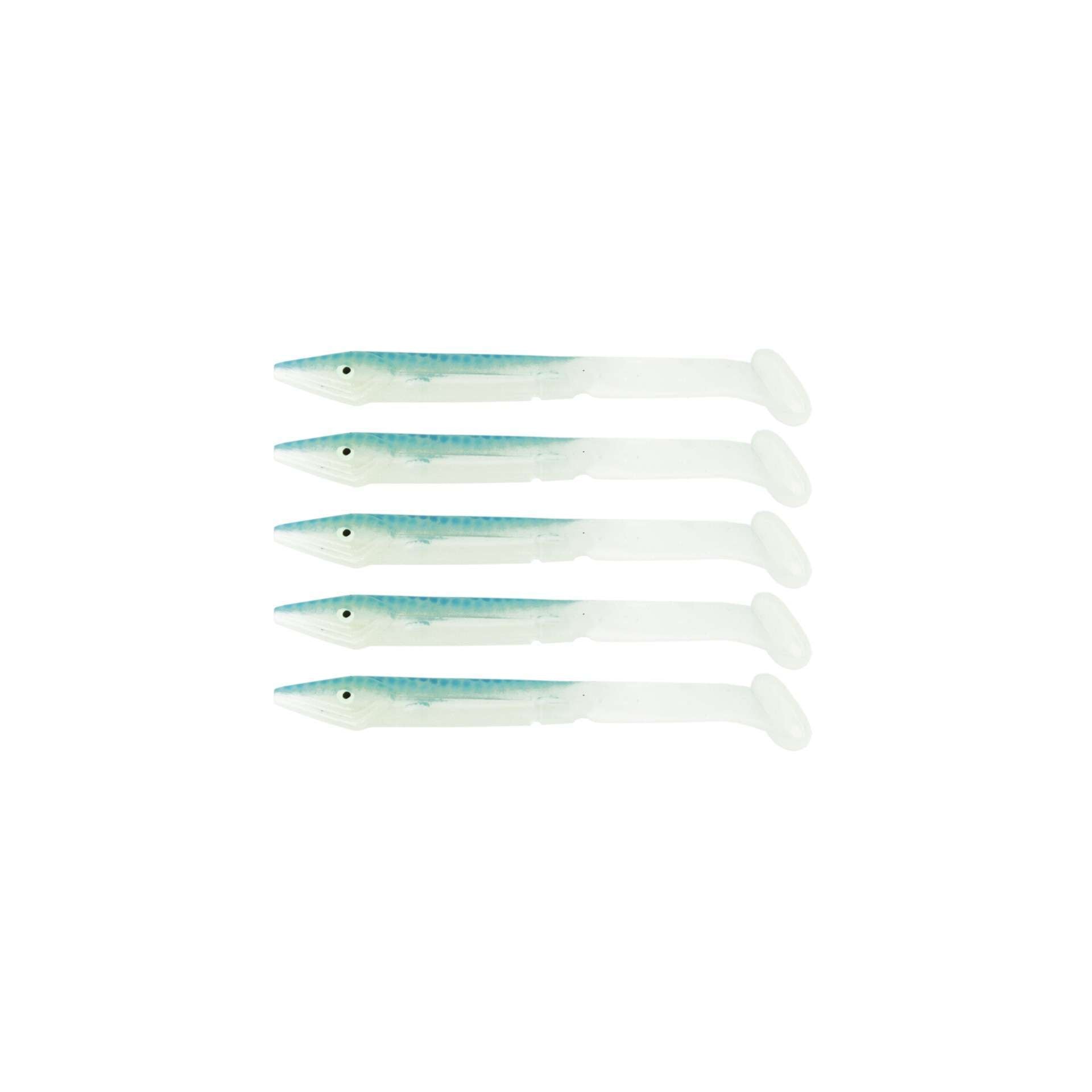 Captain 3598 Elegant 10cm Silikon Zargana 5li Paket Suni Yem