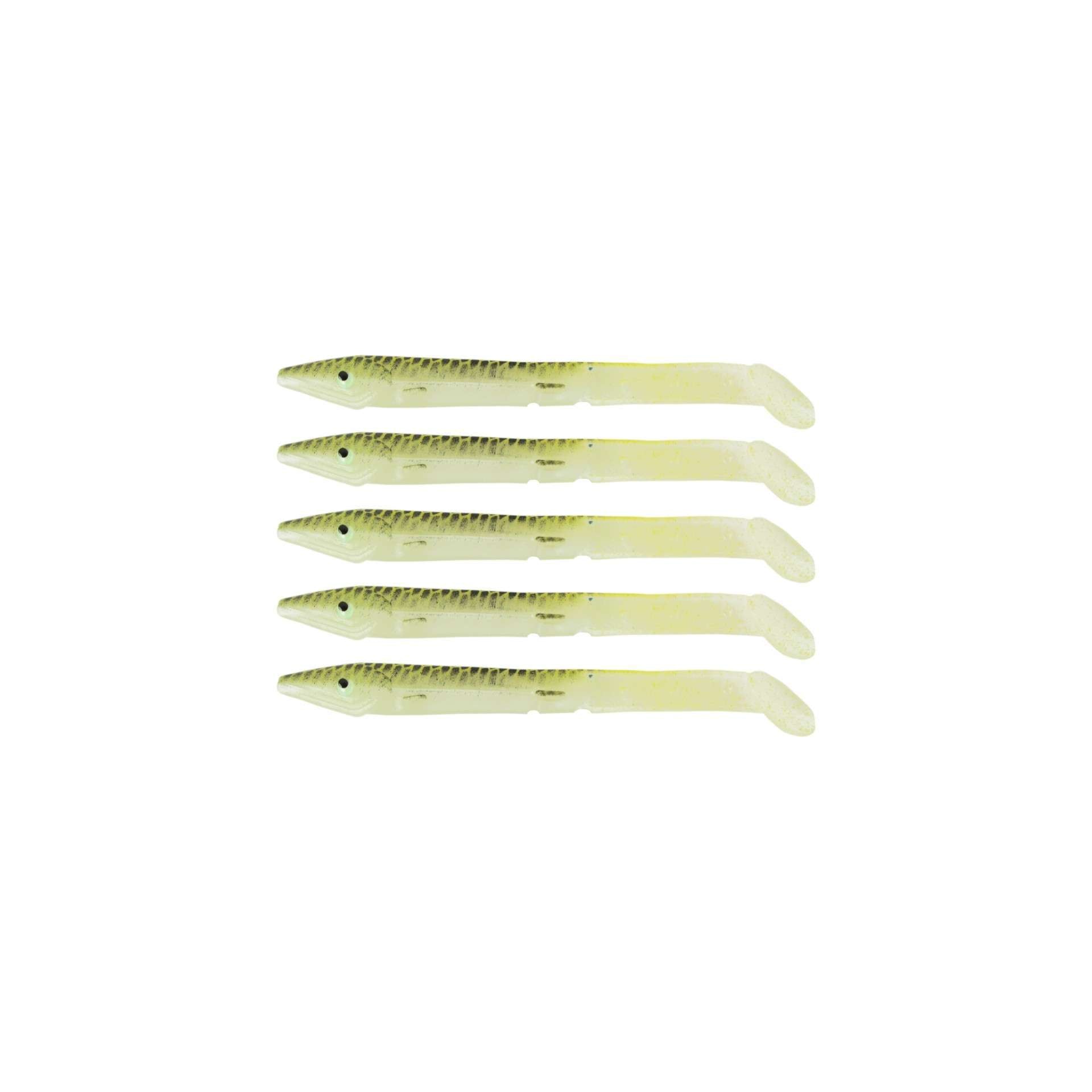 Captain 3598 Elegant 10cm Silikon Zargana 5li Paket Suni Yem