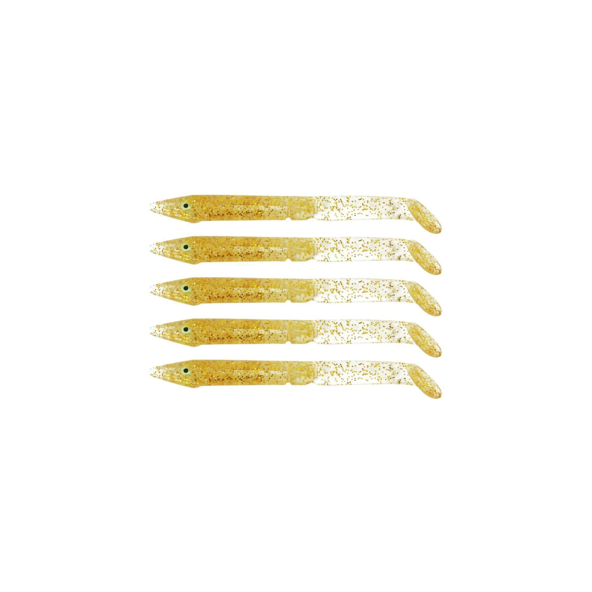 Captain 3598 Elegant 10cm Silikon Zargana 5li Paket Suni Yem